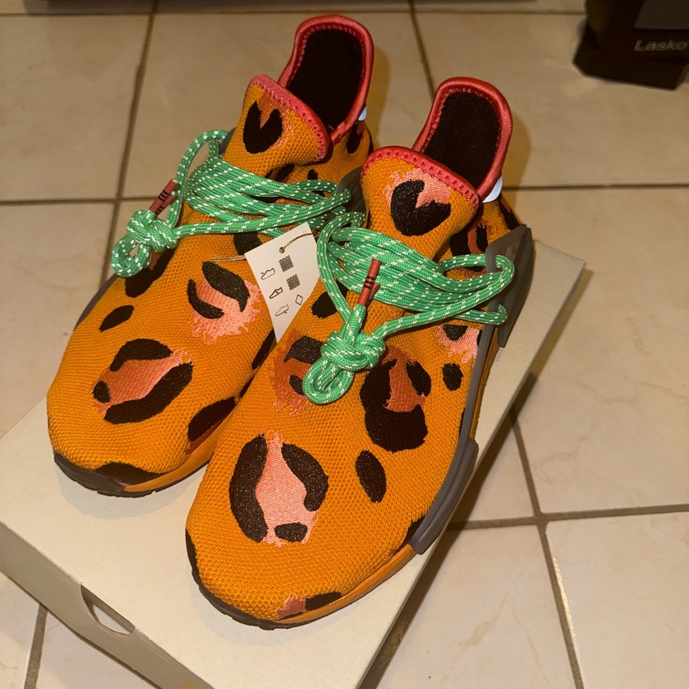 adidas NMD Hu Fred Flintstone x Pharrell Orange